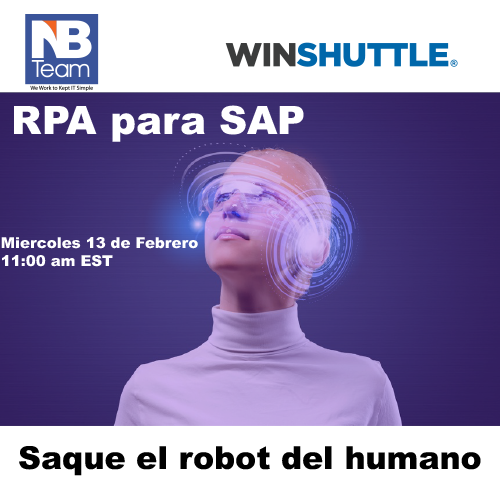 Invitación Webinar Winshuttle